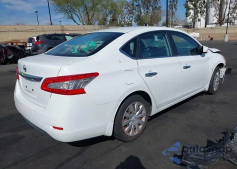 2015 Nissan Sentra S from USA, damaged, VIN 3N1AB7AP7FY289043